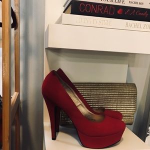 Charlotte Russe Red Heels
